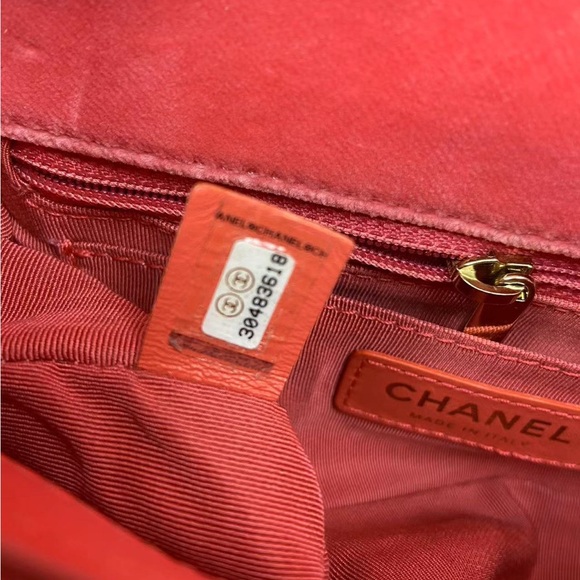 SOLD - CHANEL Pink Velvet Mini Rectangular Flap Bag Diamond Coco Crush Flap Bag - Picture 10 of 11